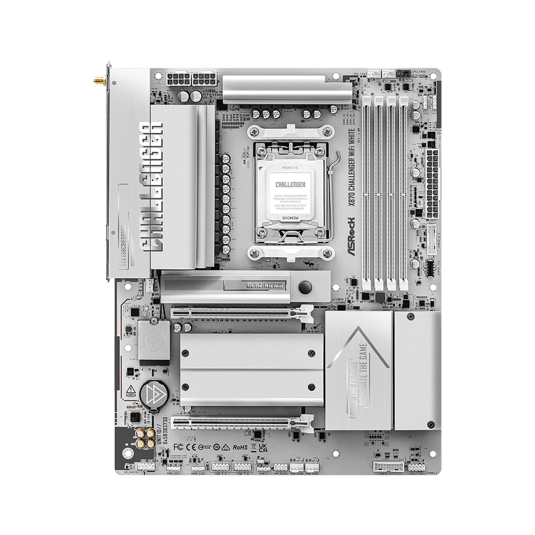 Материнская плата ASRock X870 Challenger WiFi White — фото, характеристики