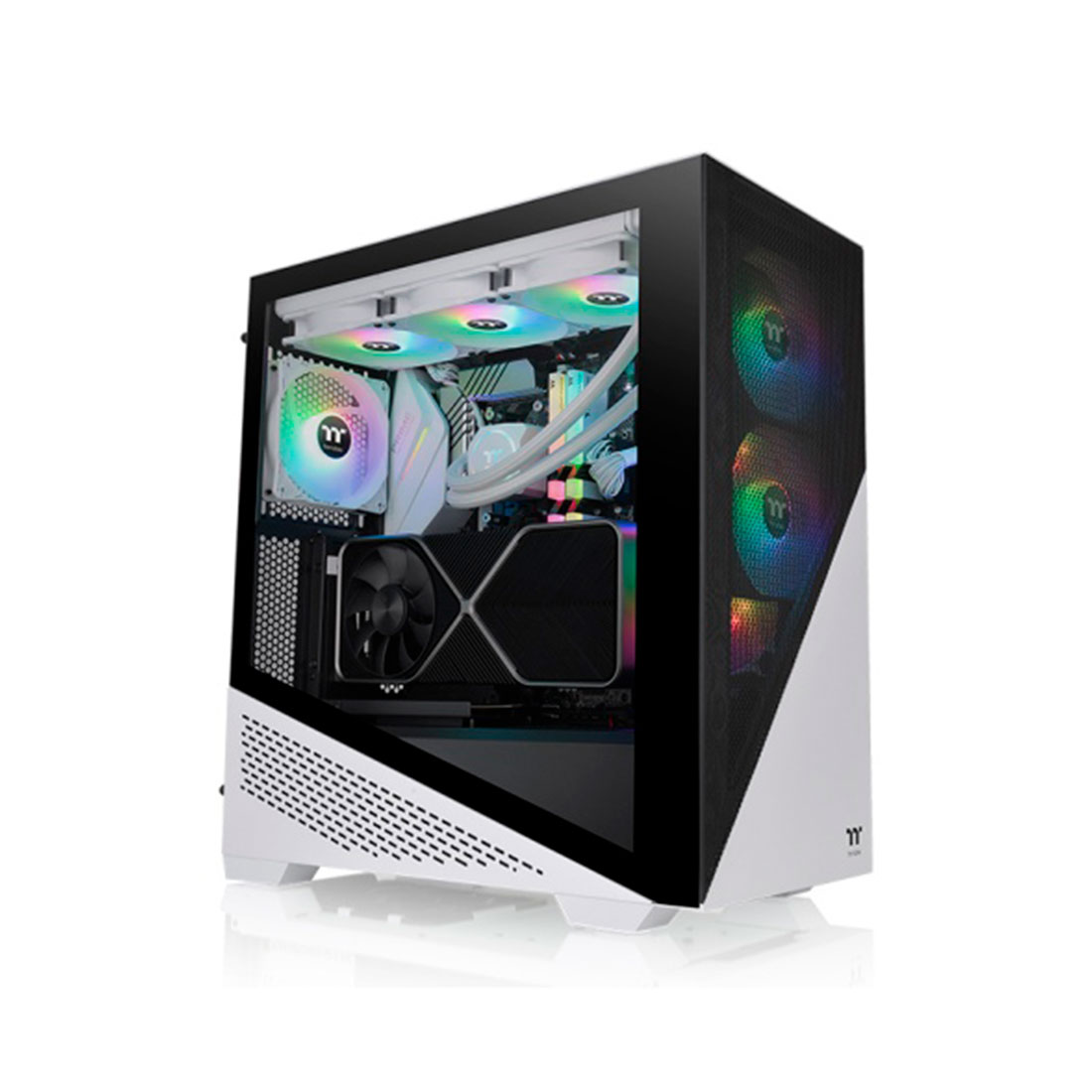 Компьютерный корпус Thermaltake Divider 370 TG ARGB Snow без Б/П — фото, характеристики