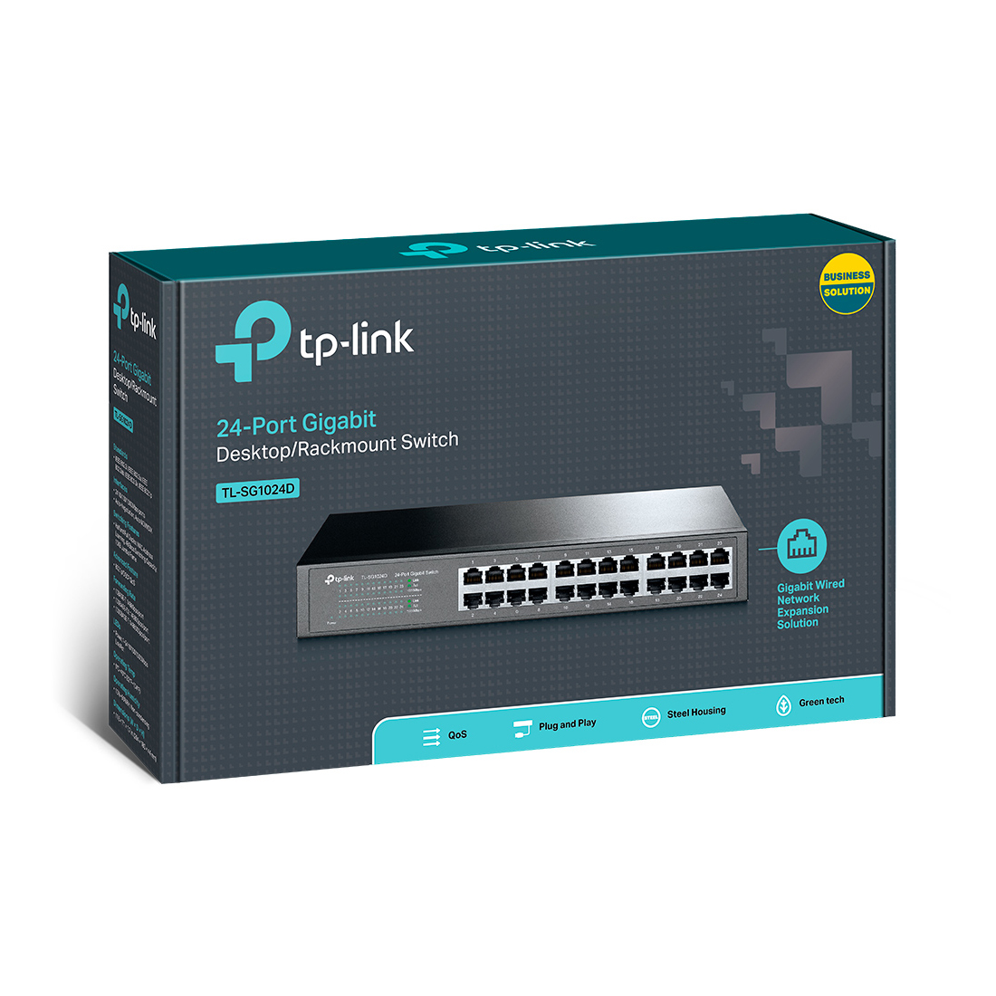 Коммутатор TP-Link TL-SG1024D — детальное фото