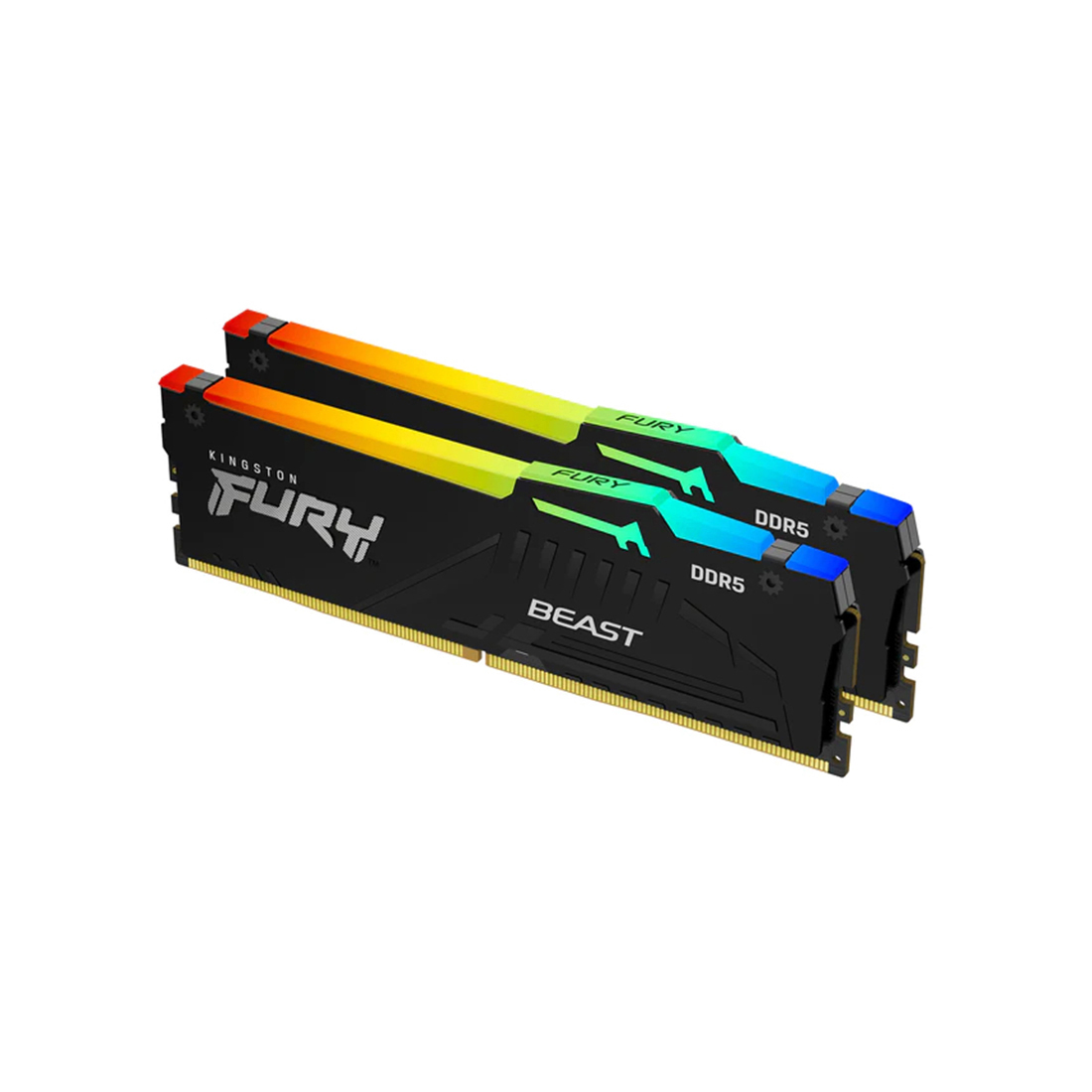 Комплект модулей памяти Kingston FURY Beast KF560C36BBEAK2-64 DDR5 64GB (Kit 2x32GB) 6000MHz — фото, характеристики