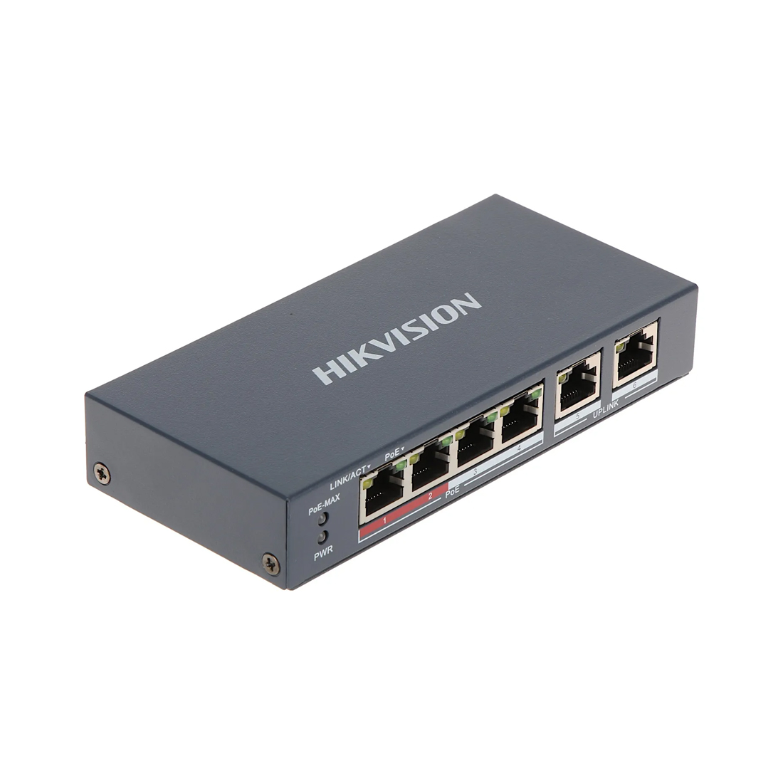 Коммутатор Hikvision DS-3E0106P-E/M(B) — изображение товара
