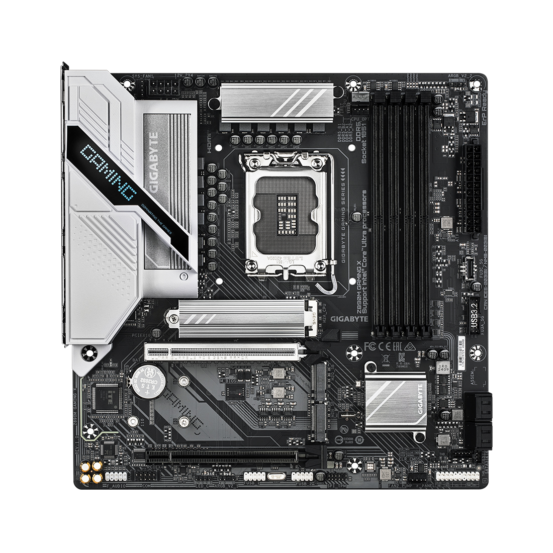 Материнская плата Gigabyte Z890M GAMING X — фото, характеристики
