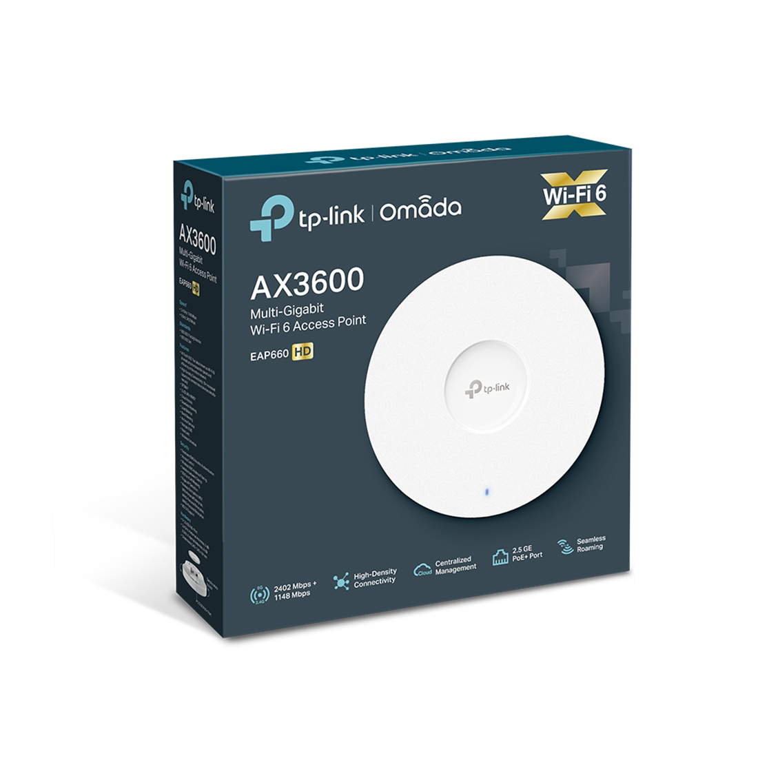 Wi-Fi точка доступа TP-Link EAP660 HD — детальное фото