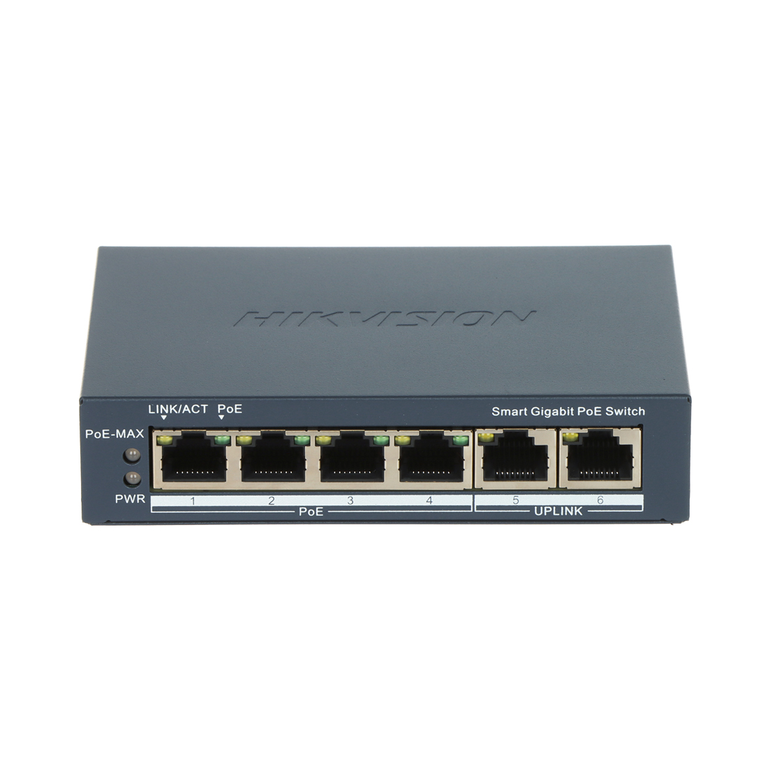 Коммутатор Hikvision DS-3E1506P-EI/M-4P1T1F — детальное фото