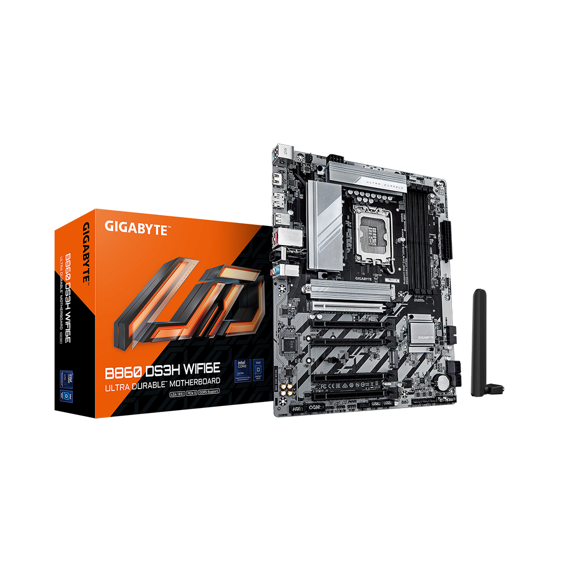 Материнская плата Gigabyte B860 DS3H WIFI6E — фото, характеристики