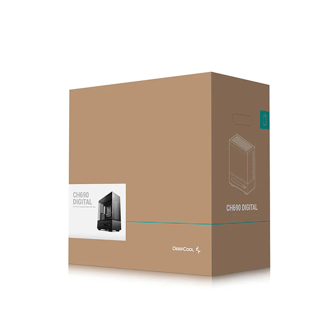 Компьютерный корпус Deepcool CH690 DIGITAL без Б/П — фото, характеристики