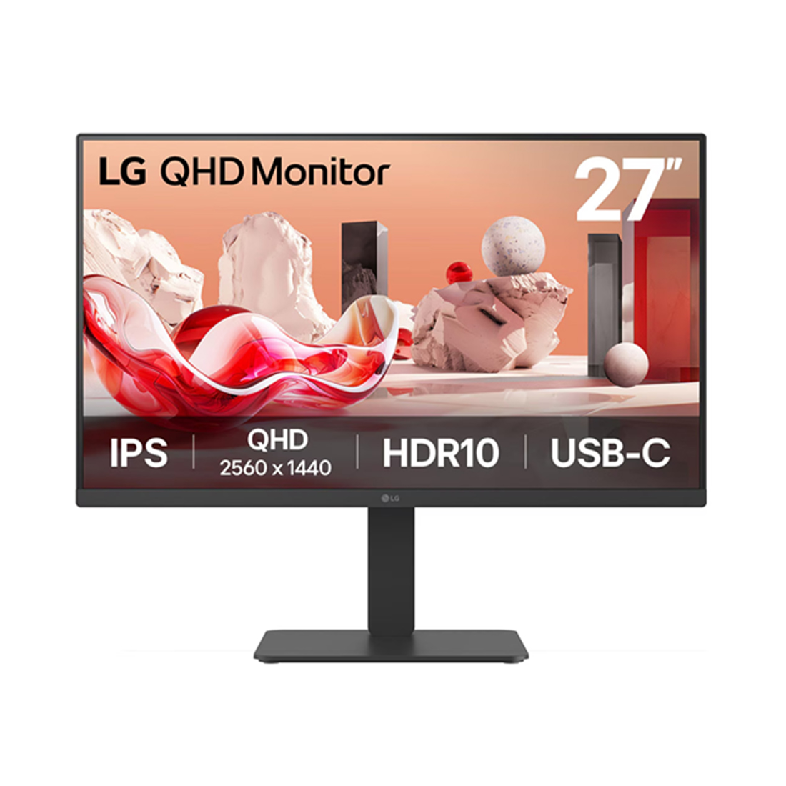 Монитор 27" LG 27BA65QB Black — фото, характеристики