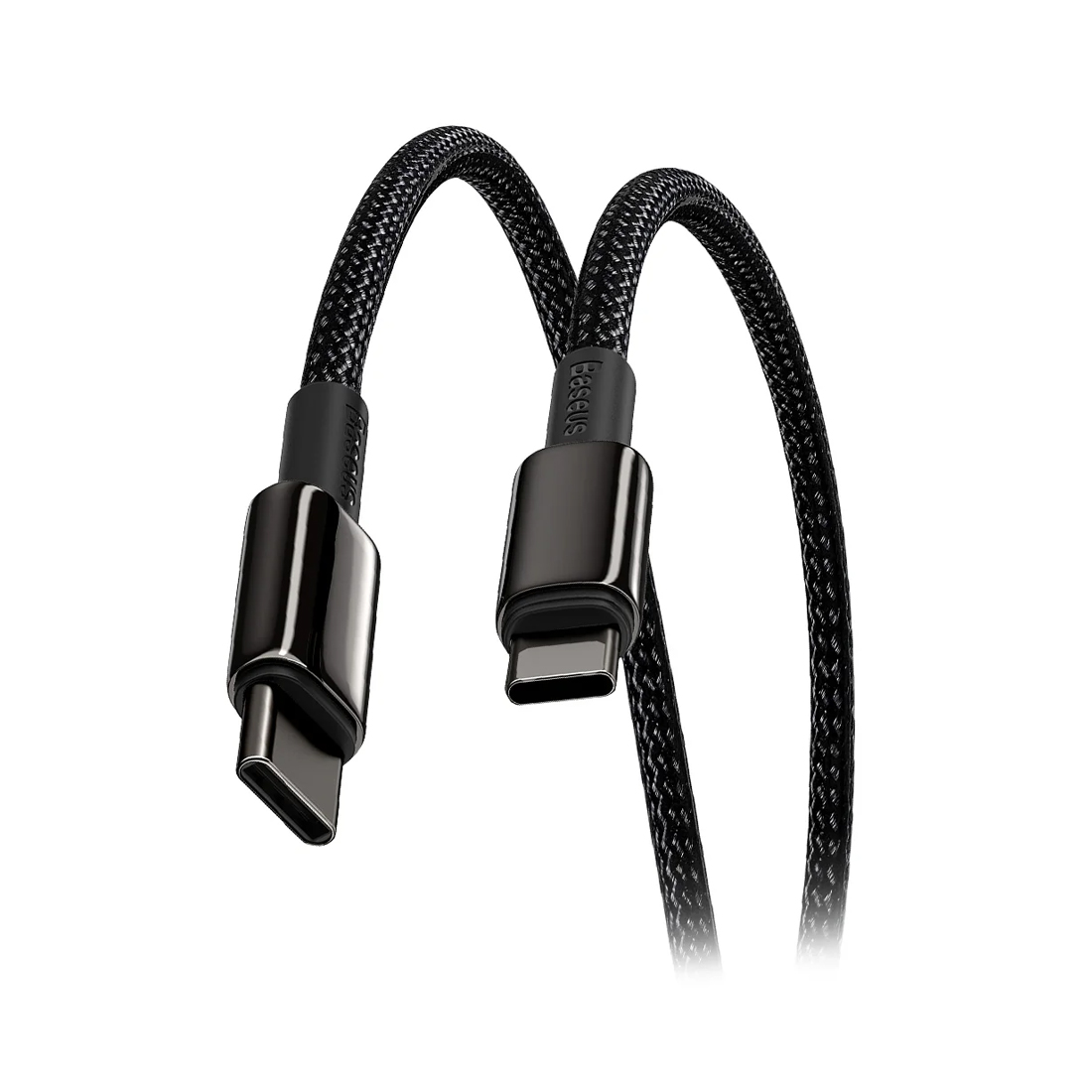 Интерфейсный кабель Baseus Tungsten Gold Air Fast Charging Data Cable USB-C to USB-C 240W 2 m Black