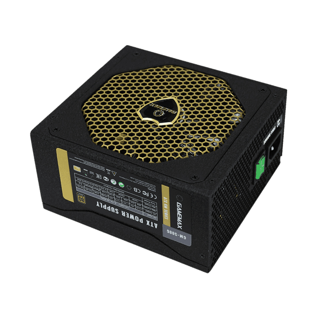Блок питания Gamemax GM 500G (Gold) — фото, характеристики