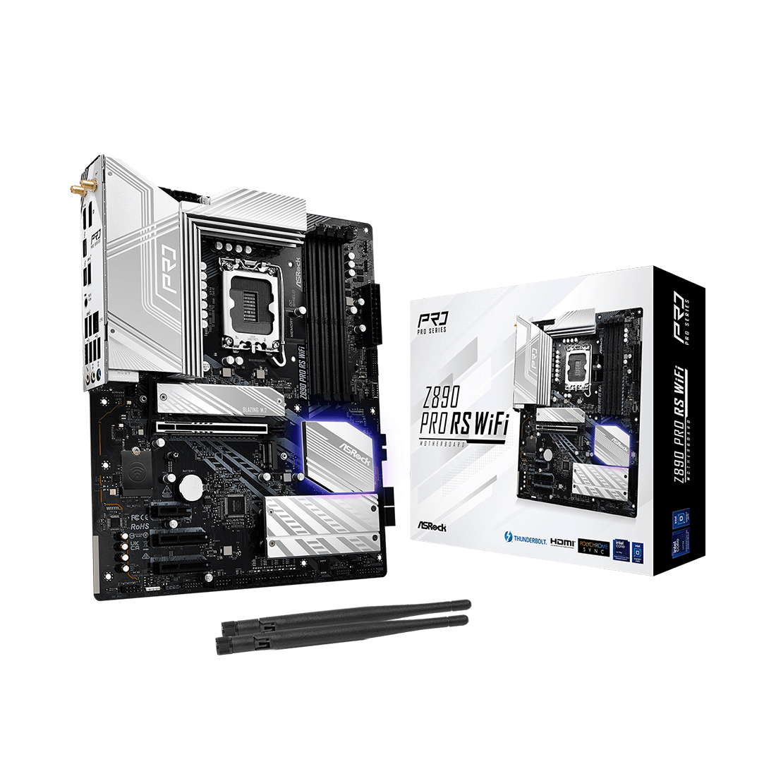 Материнская плата ASRock Z890 PRO RS WIFI — фото, характеристики