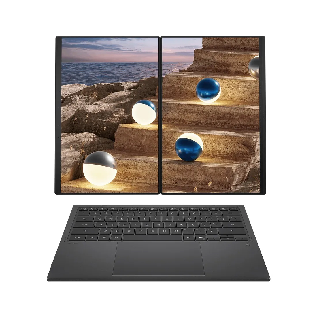 Ноутбук ASUS Zenbook DUO UX8407AA-SN062W 14" 3K 144Hz Core Ultra 7 355 32GB 1TB Win 11 Home