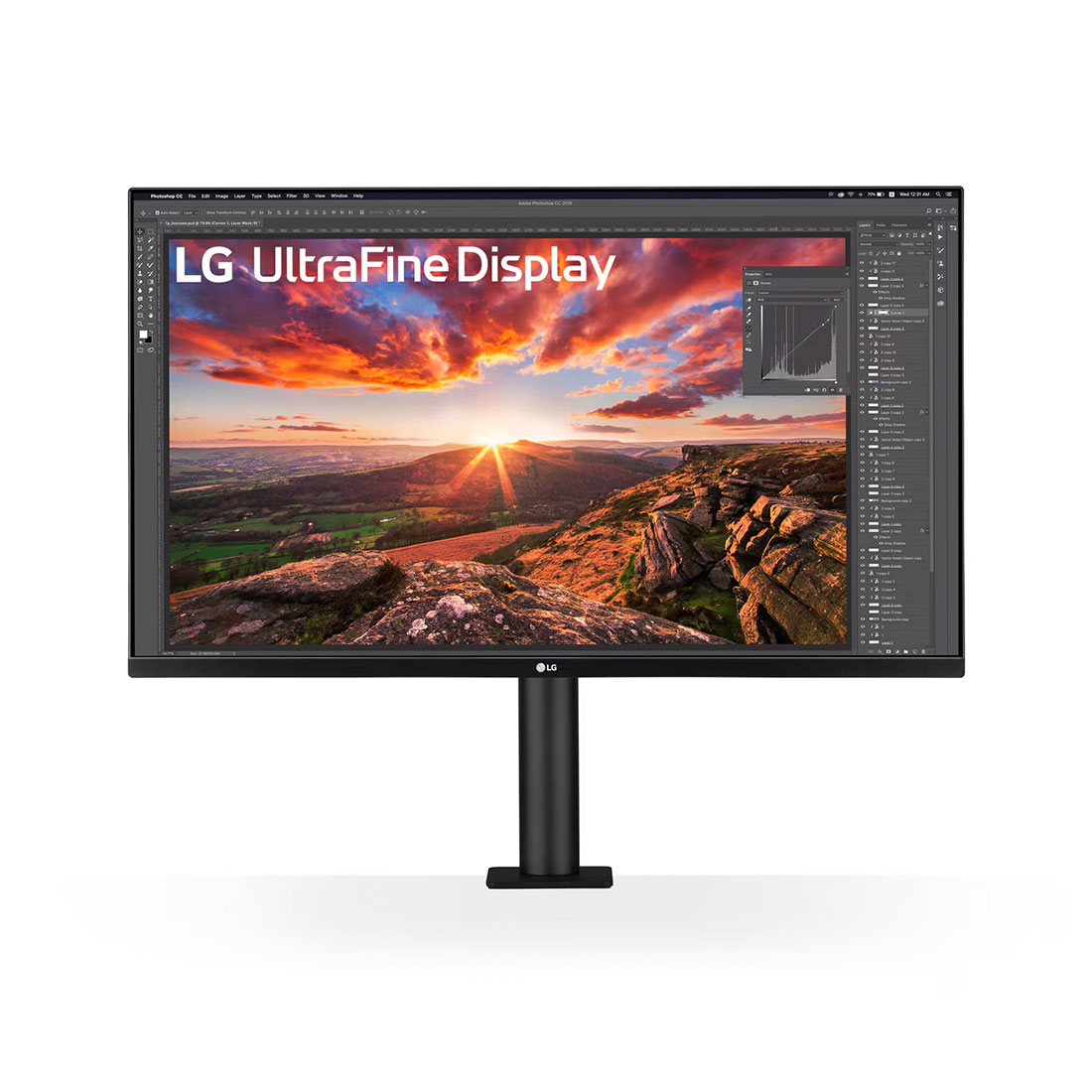 Монитор 32" LG 32UN880K-B — фото, характеристики
