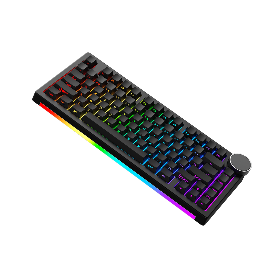 Клавиатура Ajazz AK820 V2 Ice Island Switch Black — фото, характеристики