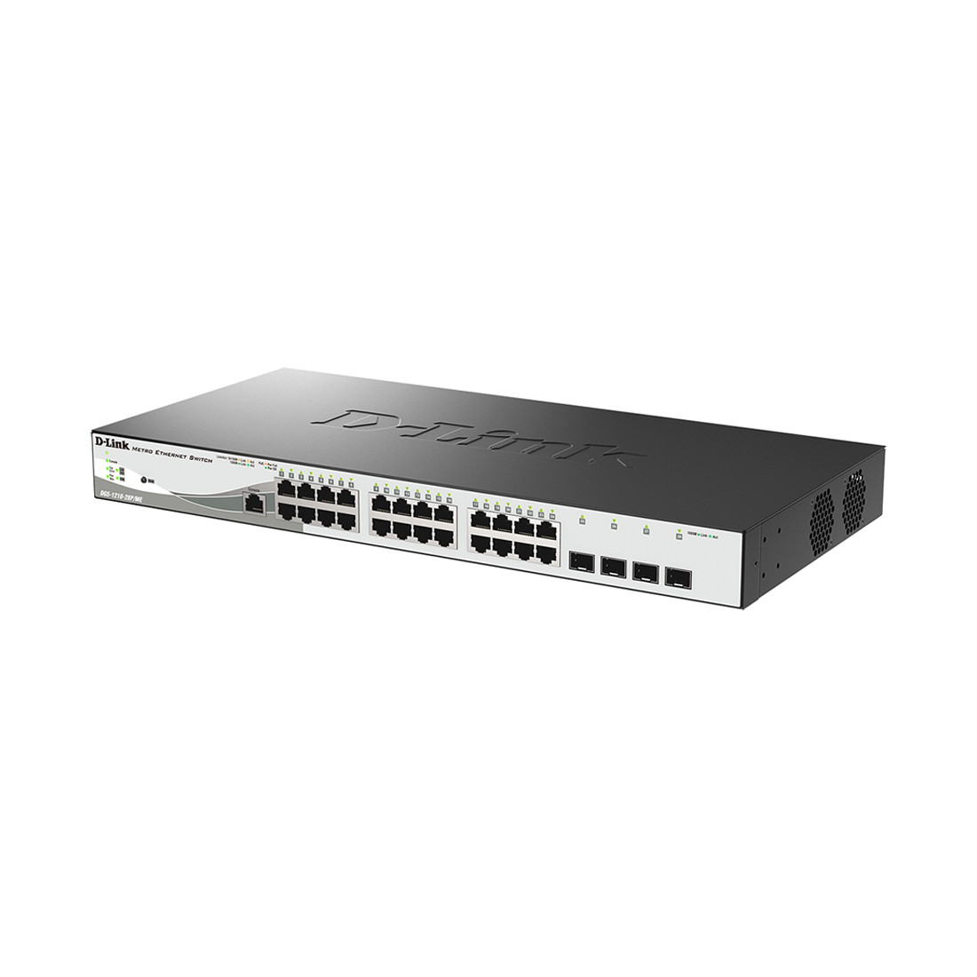 Коммутатор D-Link DGS-1210-28P/ME/B2A — детальное фото
