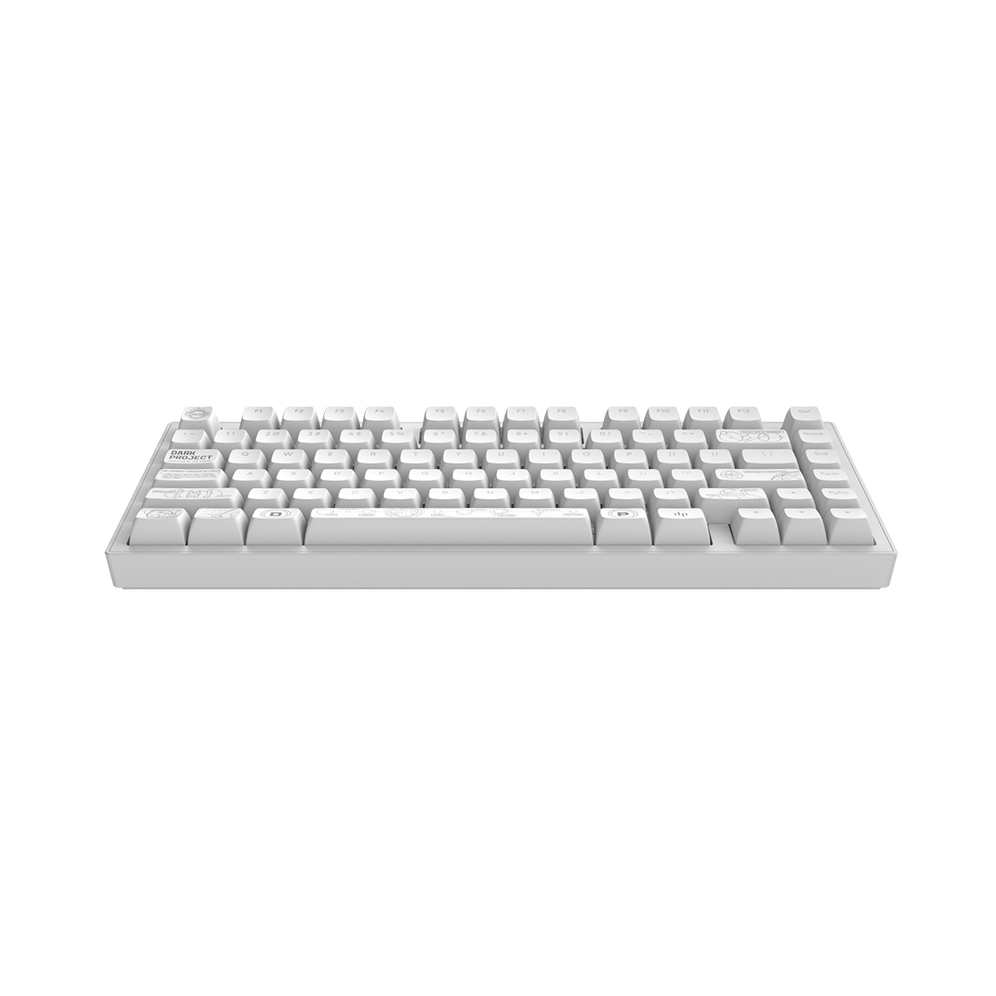 Клавиатура Dark Project ALU81A Terra Nova White — фото, характеристики