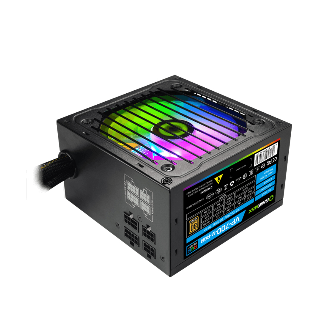 Блок питания Gamemax VP 700W RGB M (Bronze) — фото, характеристики