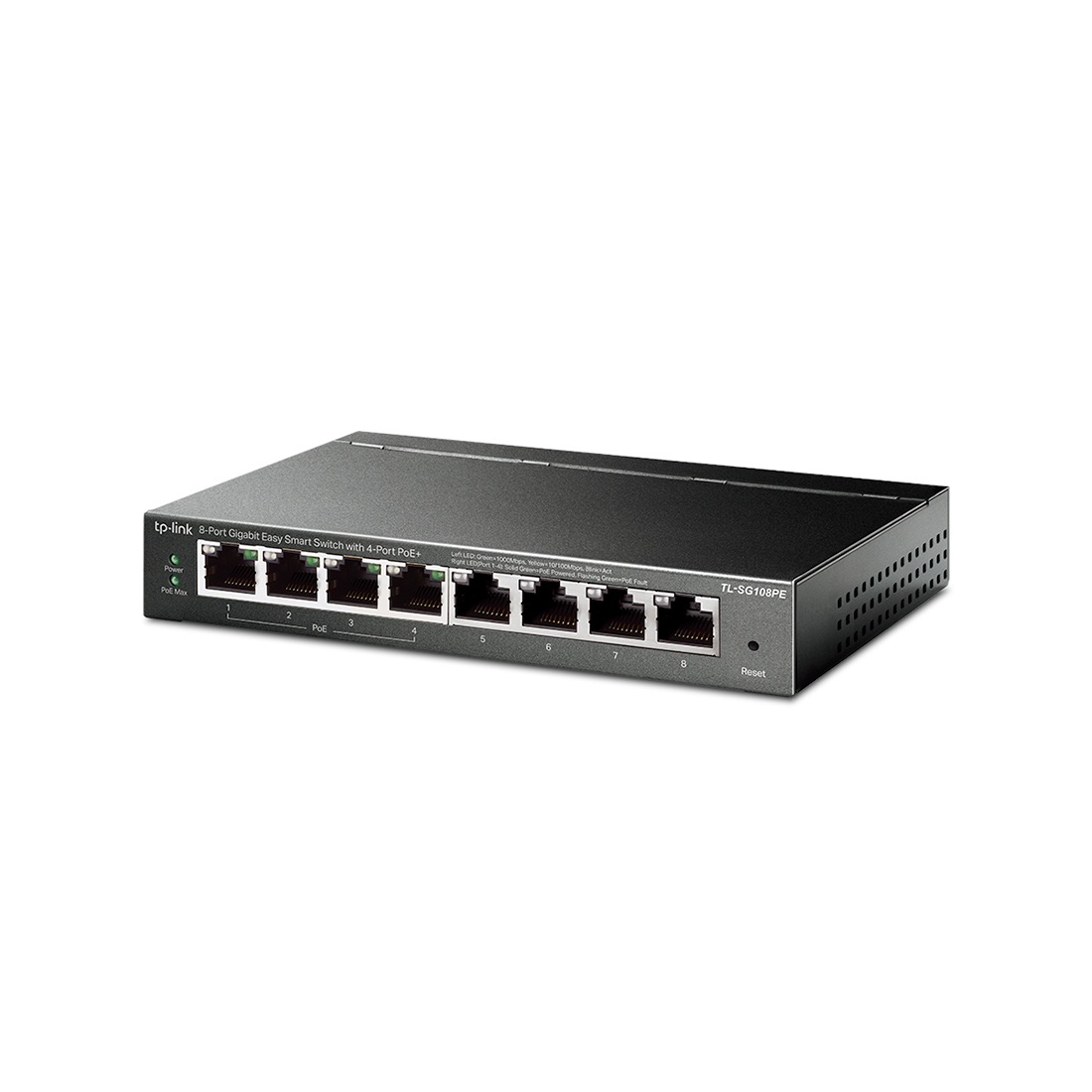 Коммутатор TP-Link TL-SG108PE — детальное фото