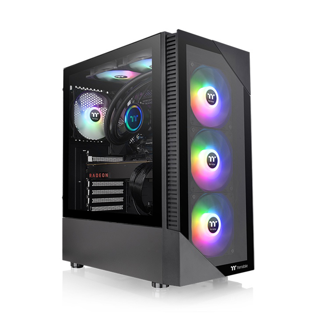 Компьютерный корпус Thermaltake View 200 TG Black ARGB без Б/П — фото, характеристики