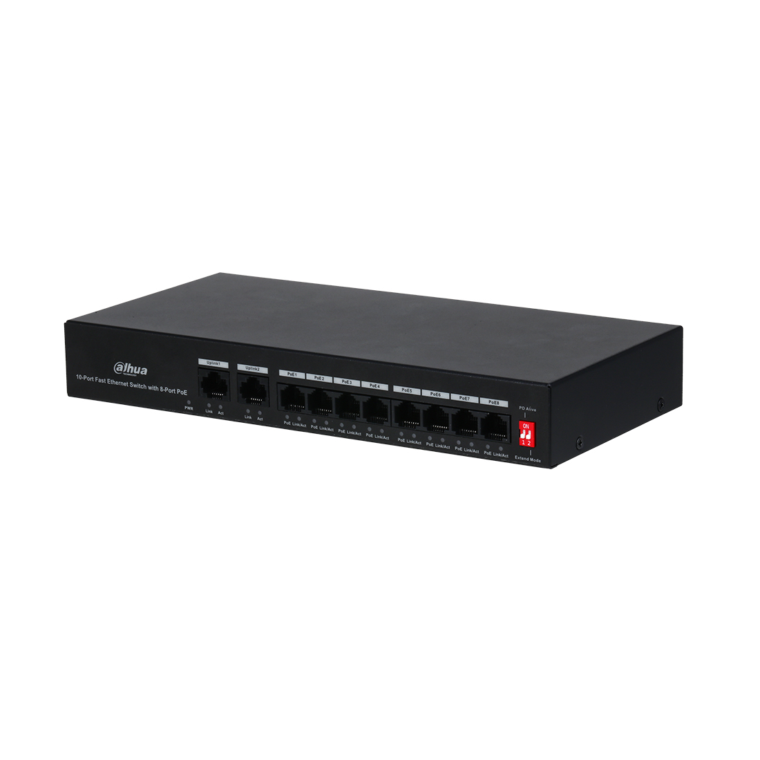 Коммутатор Dahua DH-PFS3010-8ET-65 — детальное фото