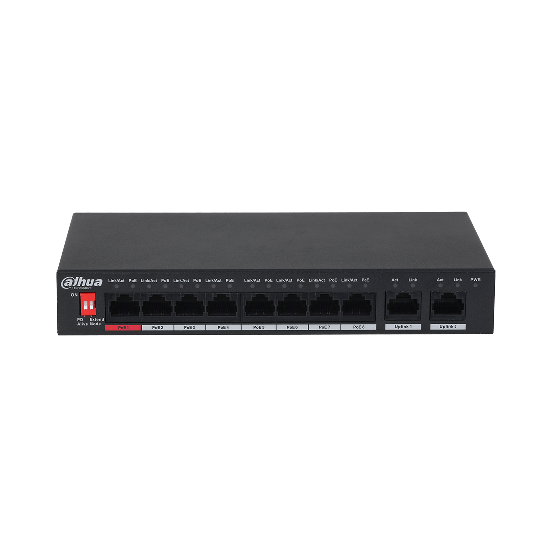 Коммутатор Dahua DH-S3010-8ET-95 — детальное фото