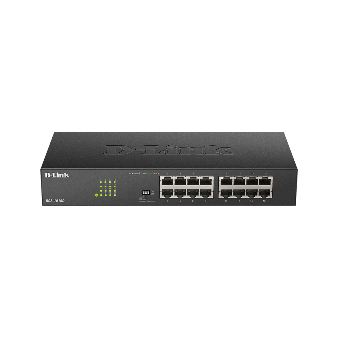 Коммутатор D-Link DGS-1016D/J1A — детальное фото