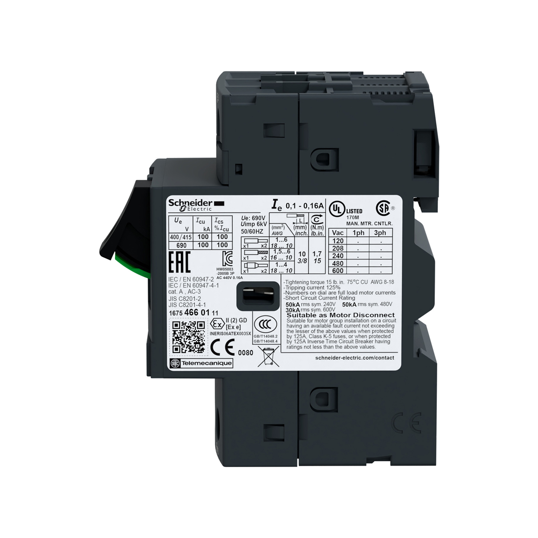 Автомат защиты двигателя SE GV2ME32 24-32А