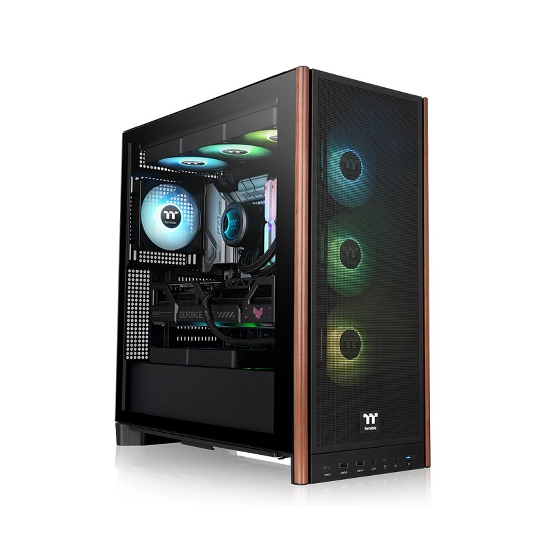 Компьютерный корпус Thermaltake S370 WS Black без Б/П — фото, характеристики