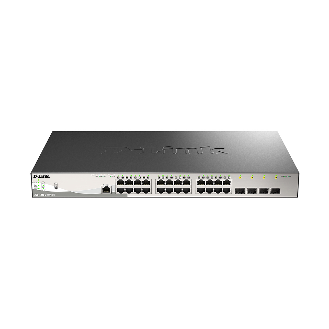 Коммутатор D-Link DGS-1210-28MP/ME/B2A — детальное фото