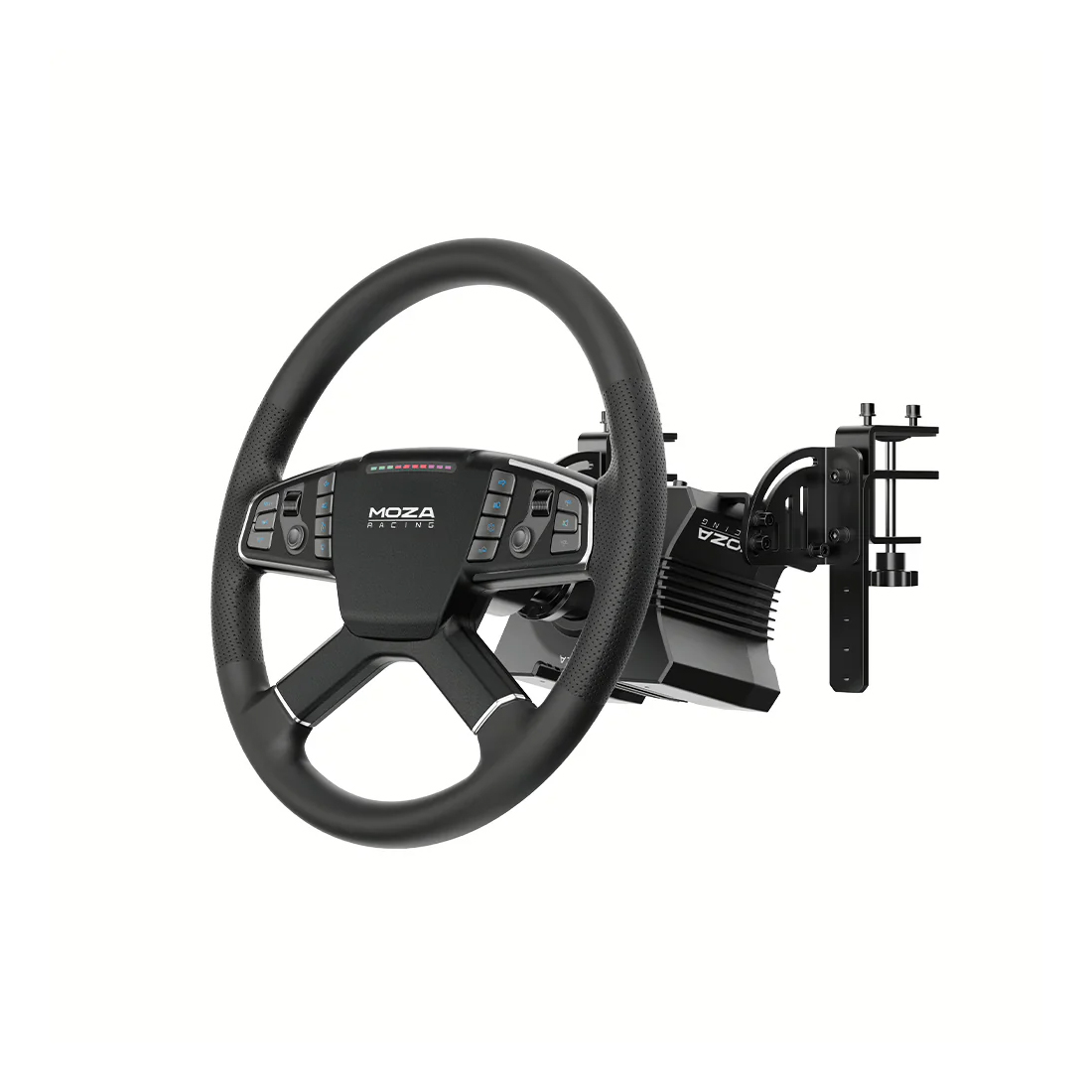 Комплект для симрейсинга MOZA Trucking Bundle (база R5, руль TSW, педали SR-P Lite, зажим для стола) — фото, характеристики