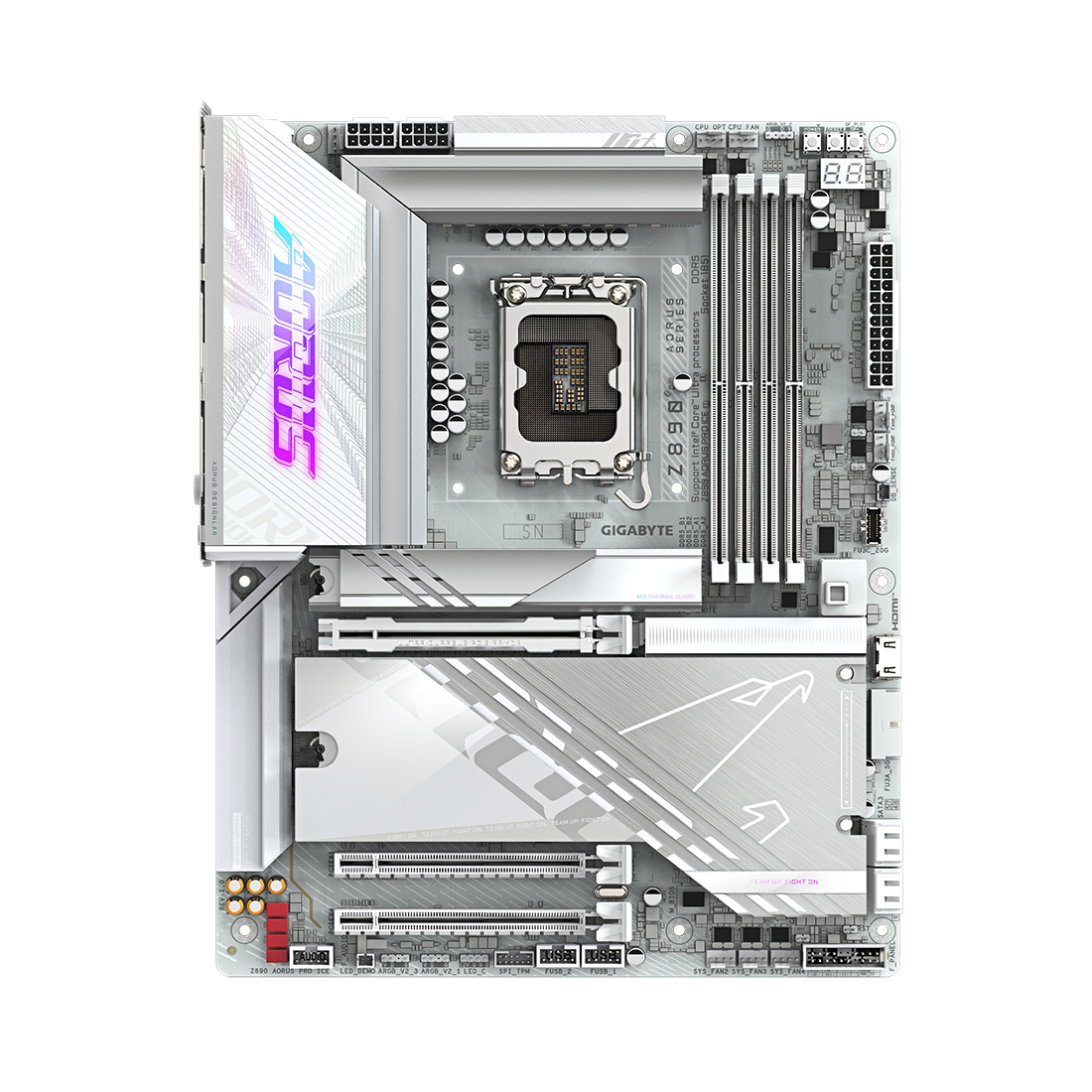 Материнская плата Gigabyte Z890 AORUS PRO ICE — фото, характеристики