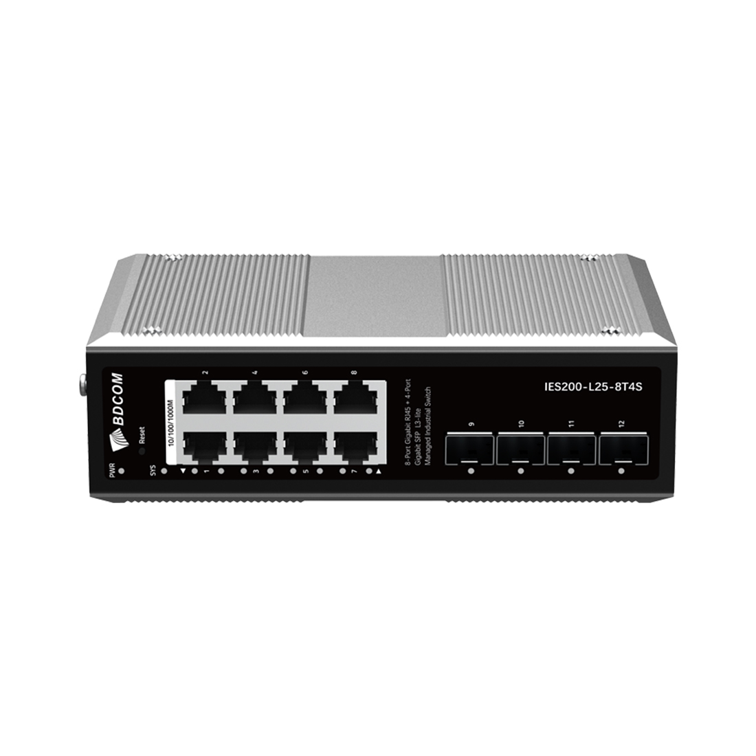 Коммутатор BDCOM IES200-L25-8T4S — детальное фото