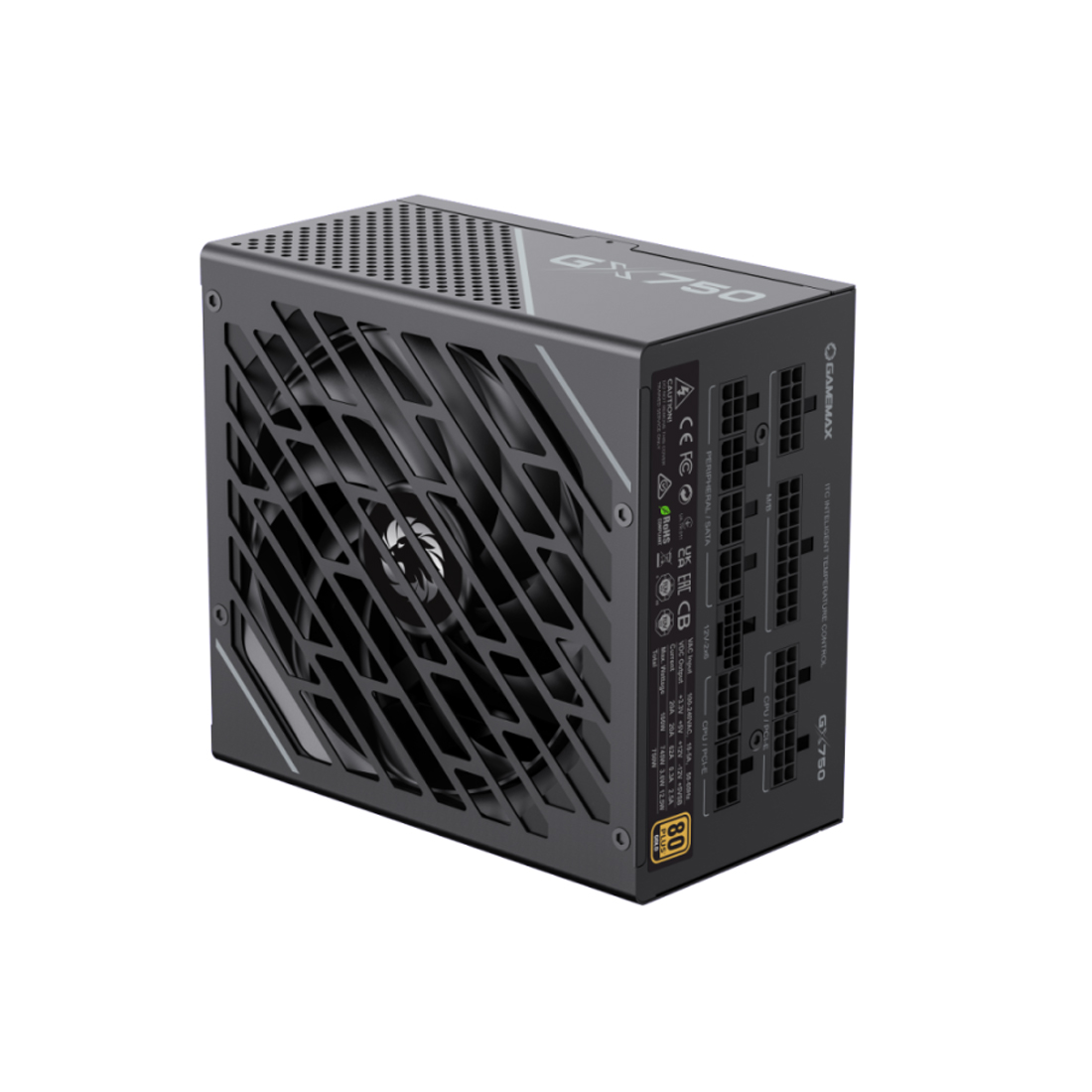Блок питания Gamemax GX-750 PRO BK PCIE 5.0 ATX 3.0 — фото, характеристики