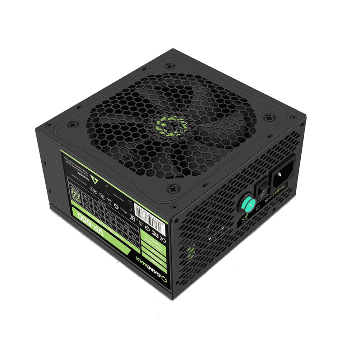 Блок питания Gamemax VP 600W (Bronze) — фото, характеристики