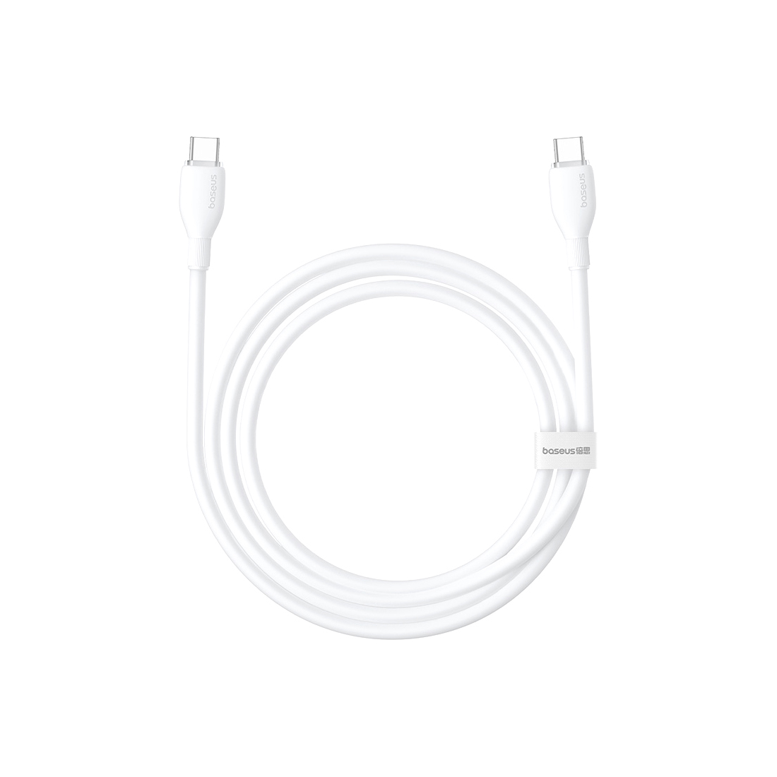 Интерфейсный кабель Baseus Ultra-Fast USB-C to USB-C 100W 1m Stellar White (P10376302222-03)
