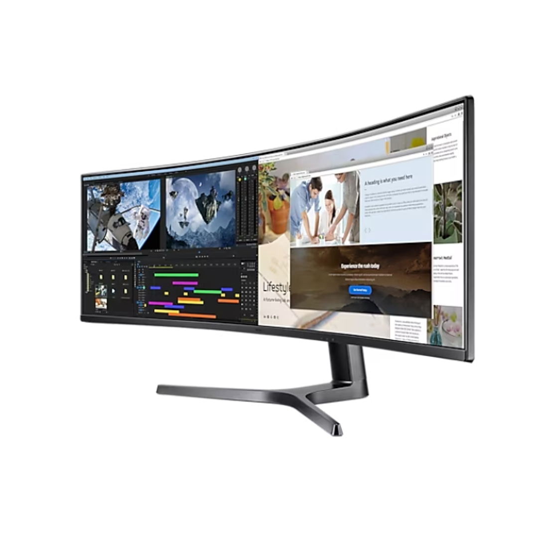 Монитор Samsung 49" QLED LS49C950UAIXCI — фото, характеристики