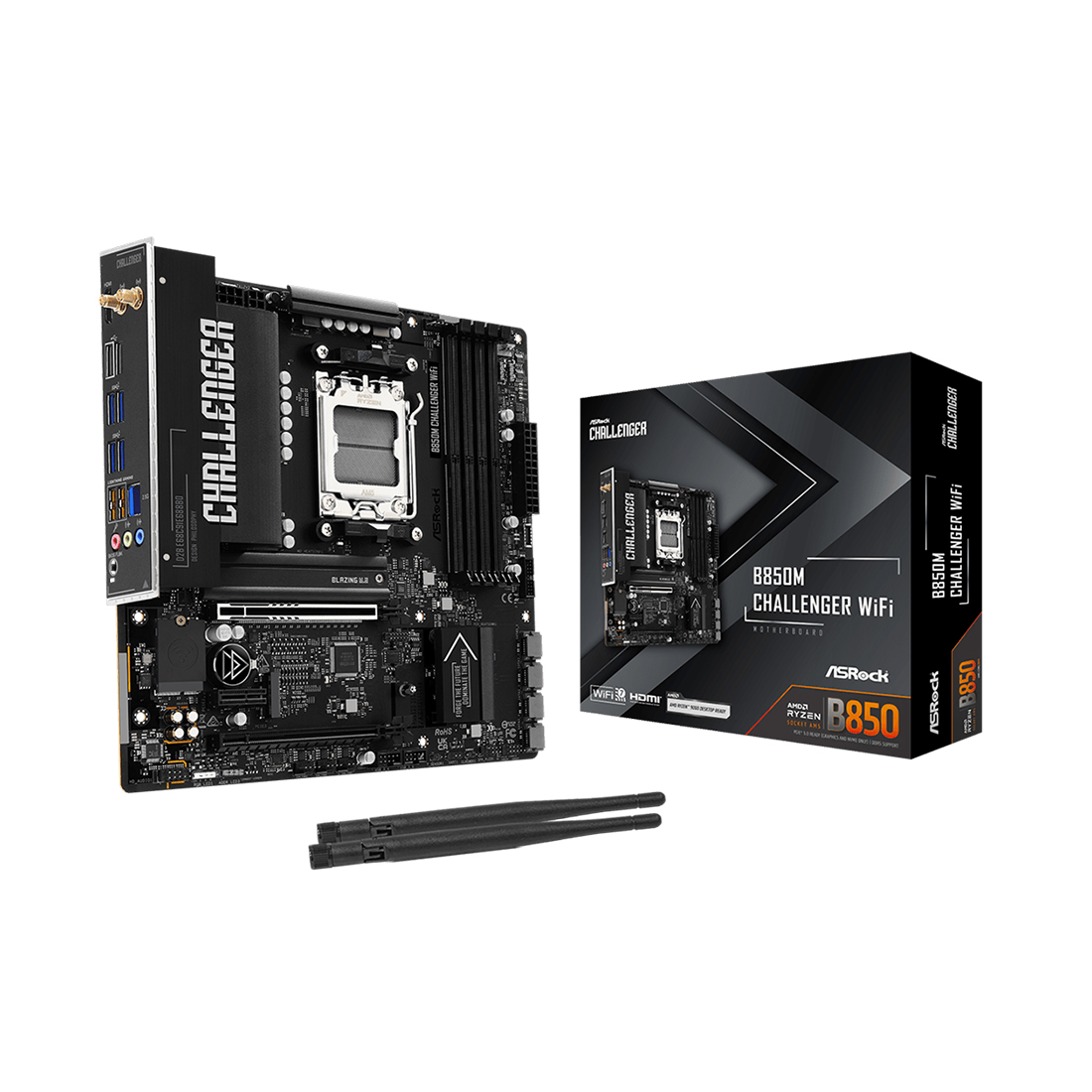 Материнская плата ASRock B850M Challenger WiFi — фото, характеристики