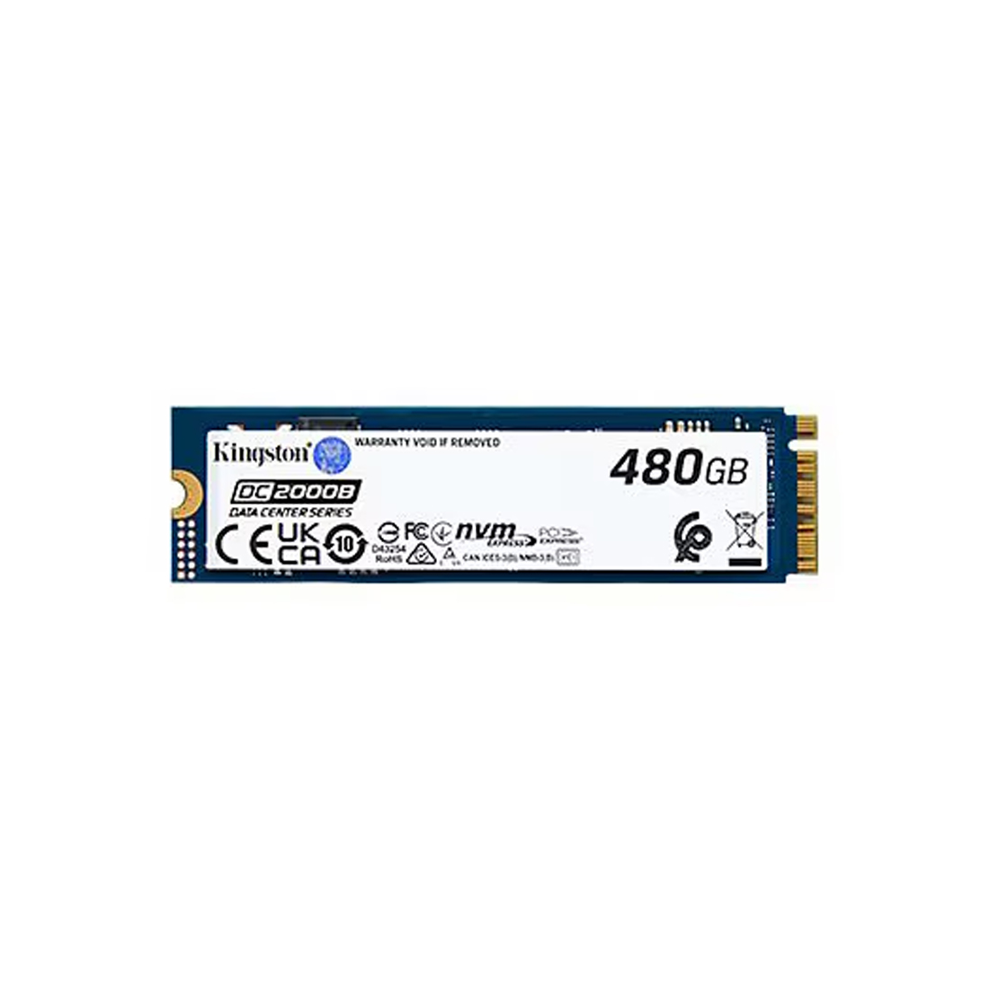 Твердотельный накопитель SSD Kingston DC2000B SEDC2000BM8/480G M.2 NVMe PCIe 4.0x4 — детальное фото
