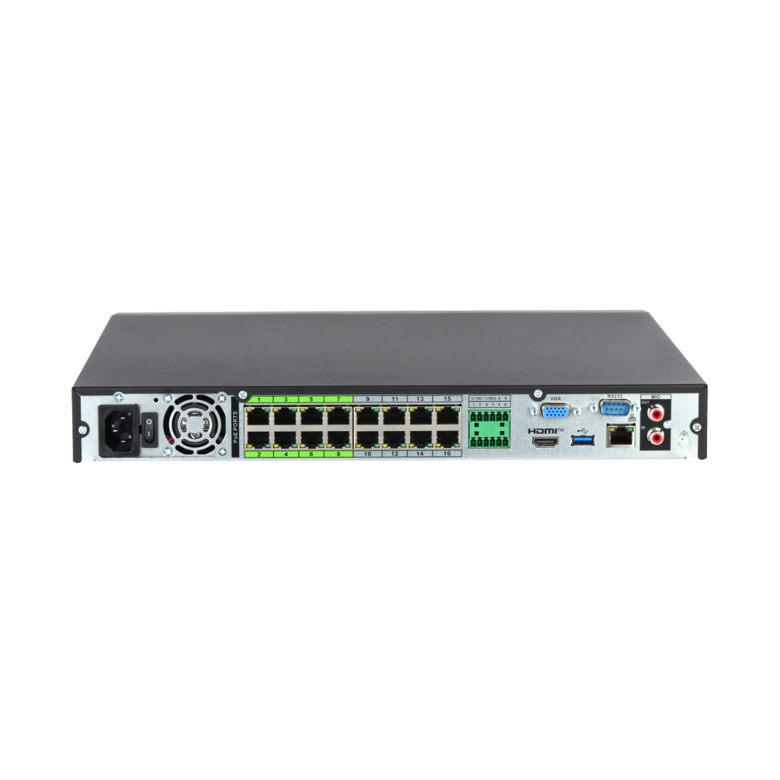 Сетевой видеорегистратор Dahua DHI-NVR5216-16P-EI2