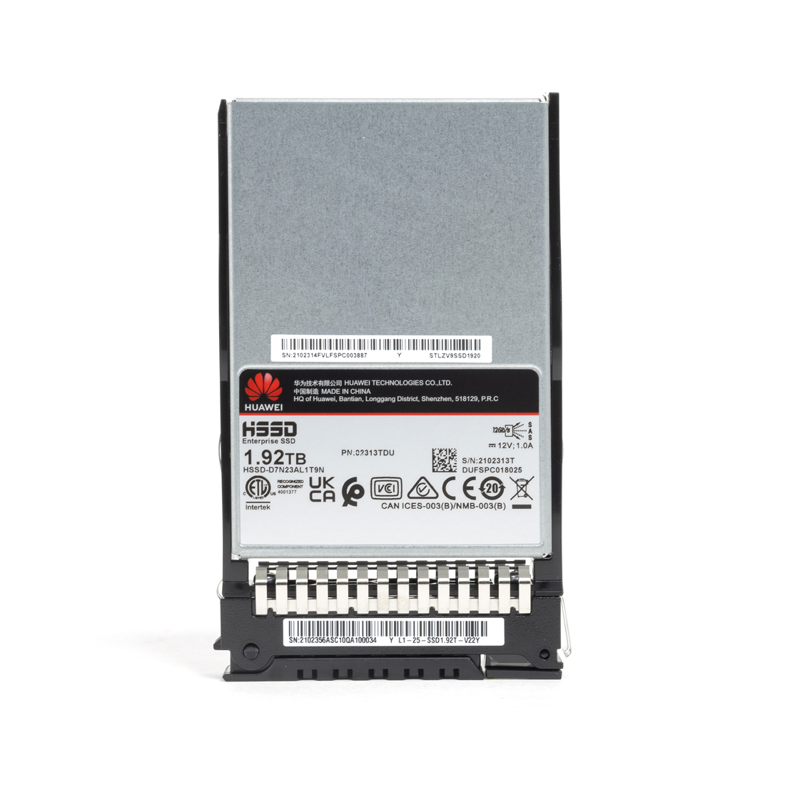 Твердотельный накопитель SSD Huawei L1-25-SSD1.92T-V22Y 1,92TB SAS 2.5" — детальное фото