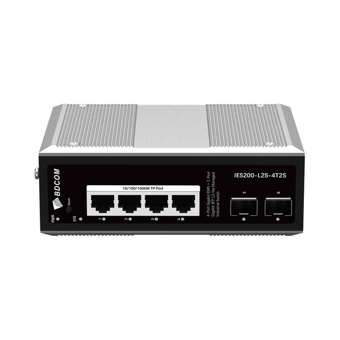 Коммутатор BDCOM IES200-L25-4T2S — детальное фото