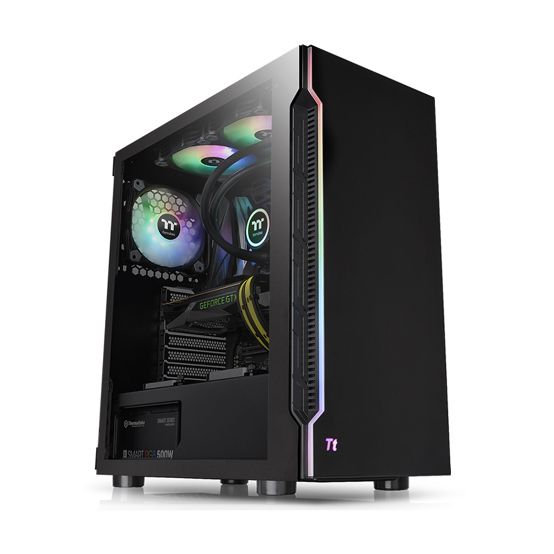 Компьютерный корпус Thermaltake H200 TG RGB без Б/П — фото, характеристики