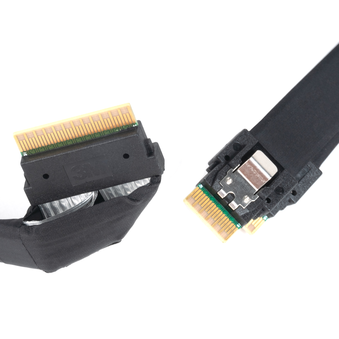 Кабель интерфейсный Slim SAS NVMe Supermicro CBL-SAST-1250F-85 — детальное фото