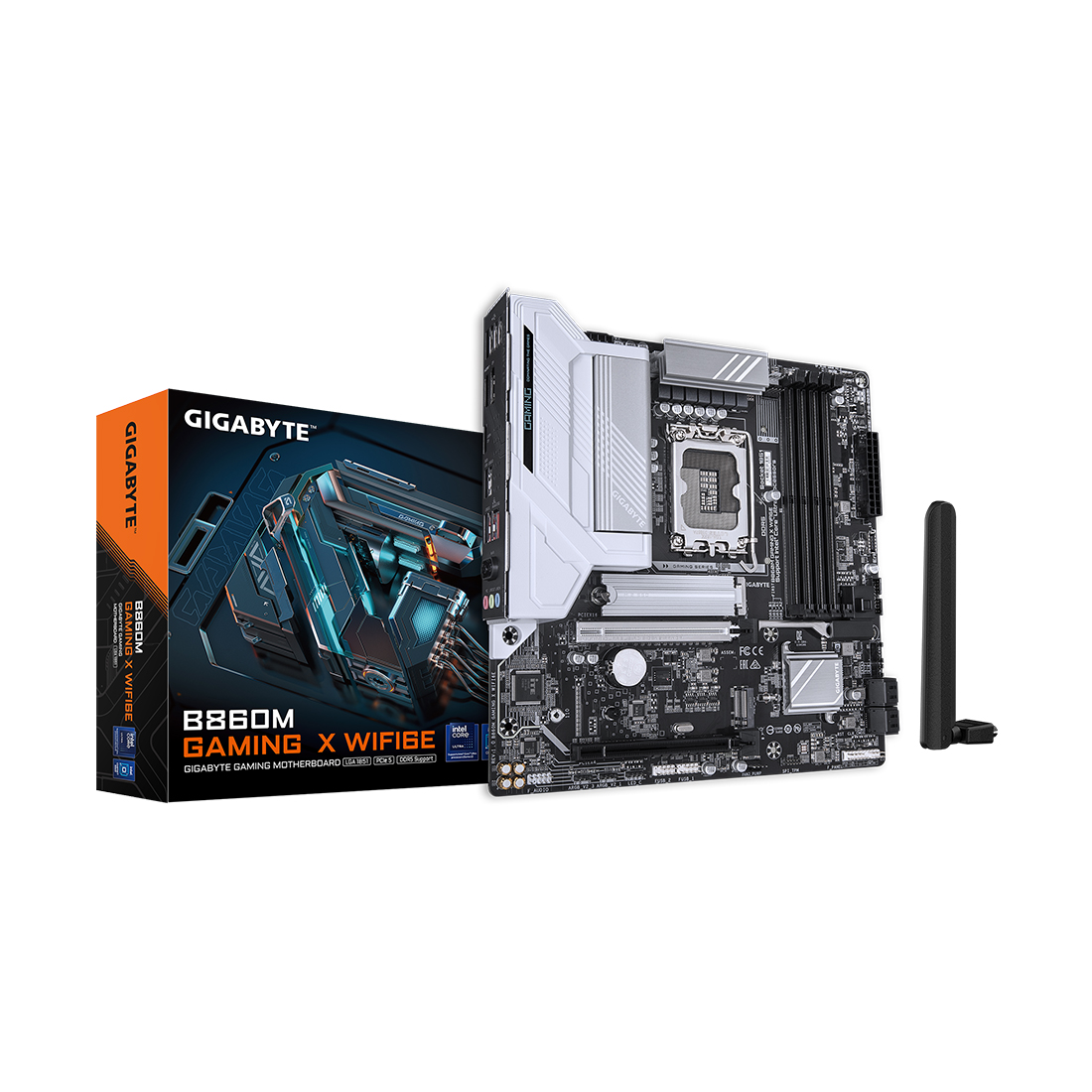 Материнская плата Gigabyte B860M GAMING X WIFI6E — фото, характеристики