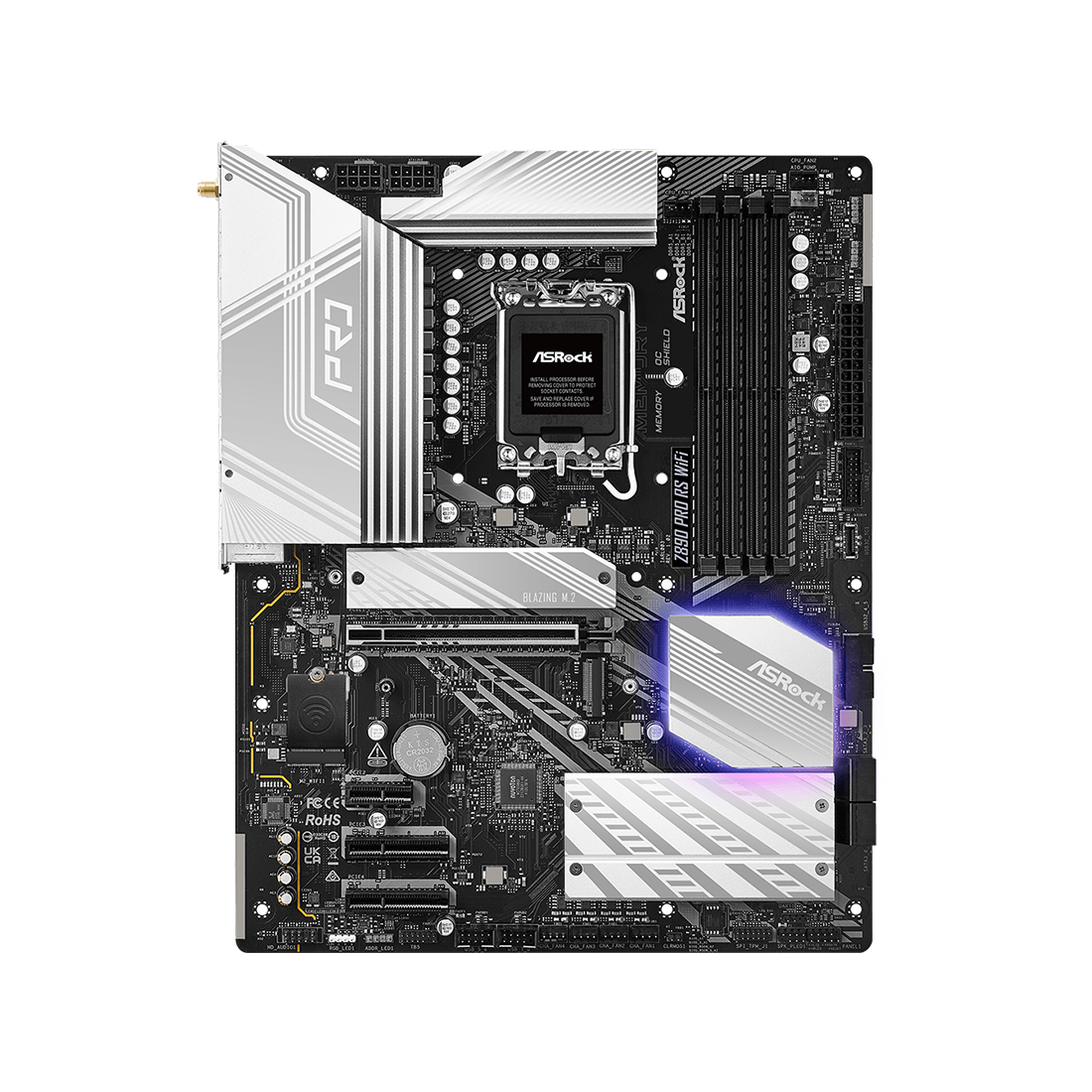 Материнская плата ASRock Z890 PRO RS WIFI — фото, характеристики