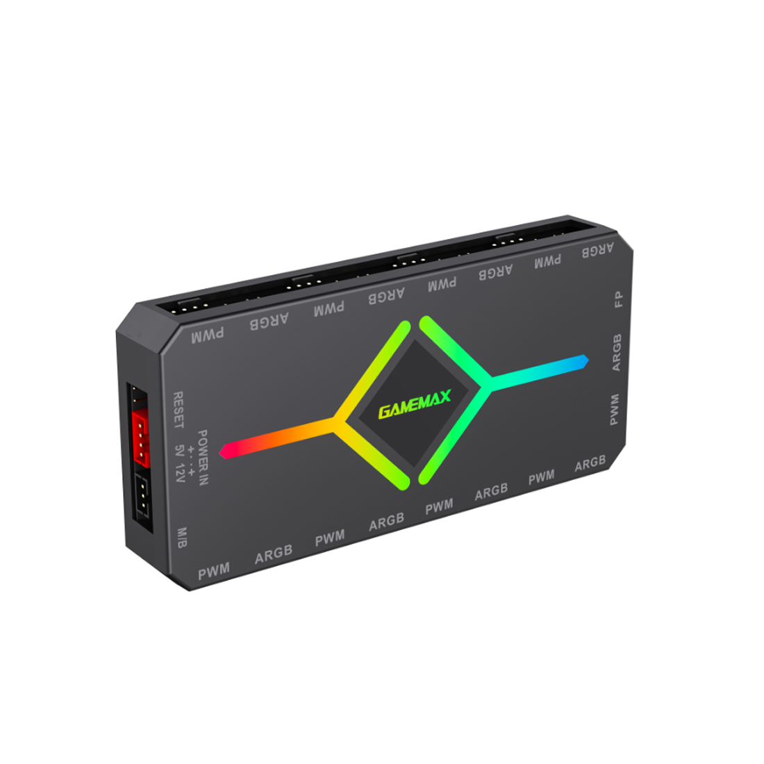 Контроллер подсветки Gamemax V4.0 ARGB+PWM HUB BK (12В) — фото, характеристики