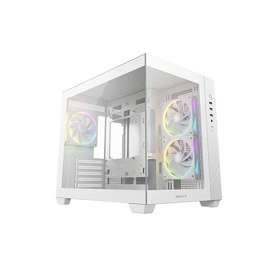 Компьютерный корпус Deepcool CG330 3F WH без Б/П — фото, характеристики