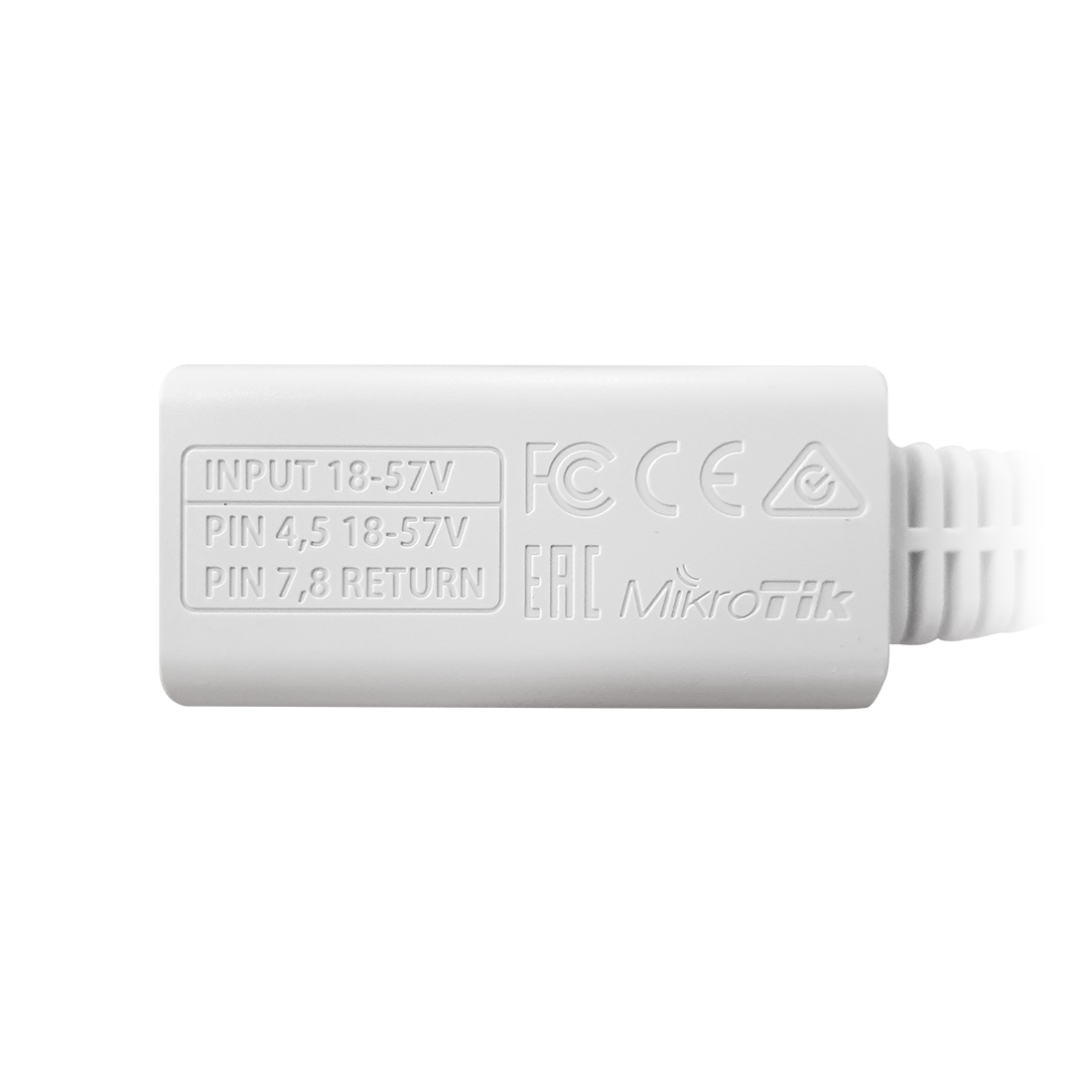 Адаптер-инжектор питания Passive POE MikroTik RBGPOE — детальное фото