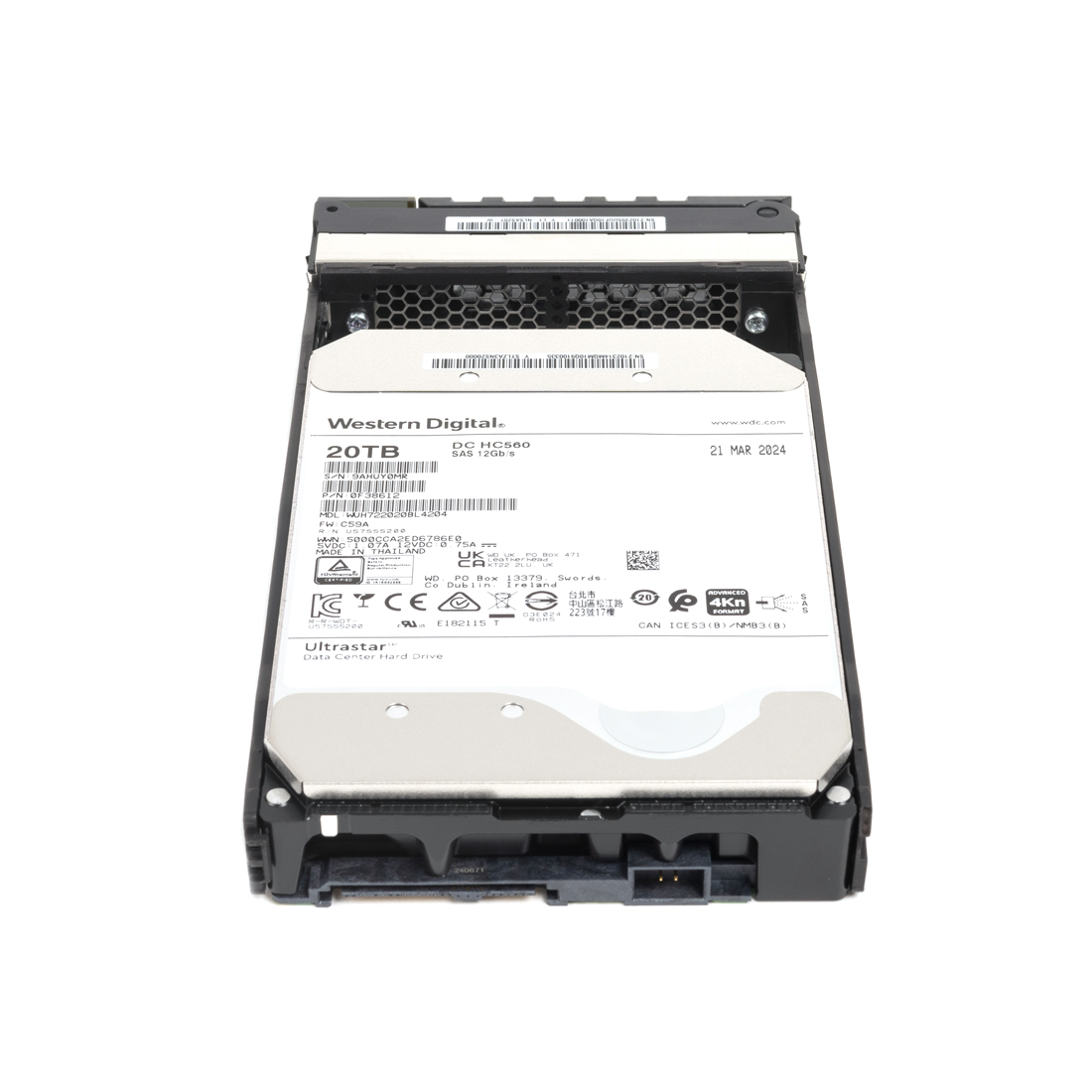 Жесткий диск Huawei L1-NLSAS20T-W 20TB 7.2K RPM NL-SAS 3.5" — детальное фото