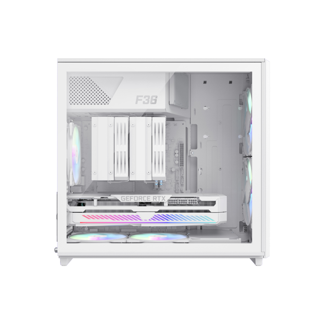 Компьютерный корпус Gamemax F36 WH White без Б/П — фото, характеристики