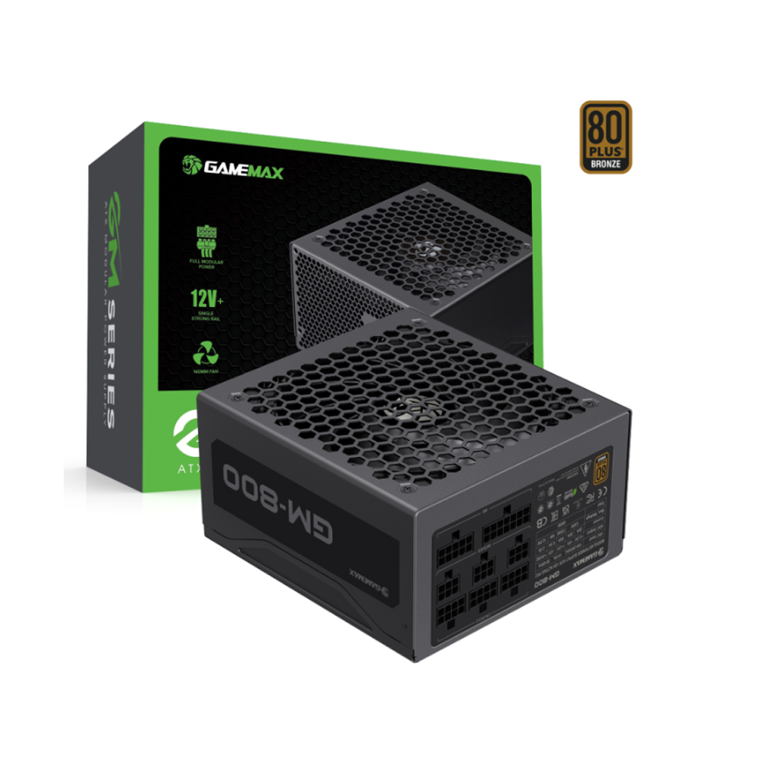 Блок питания Gamemax GM-800 Bronze — фото, характеристики